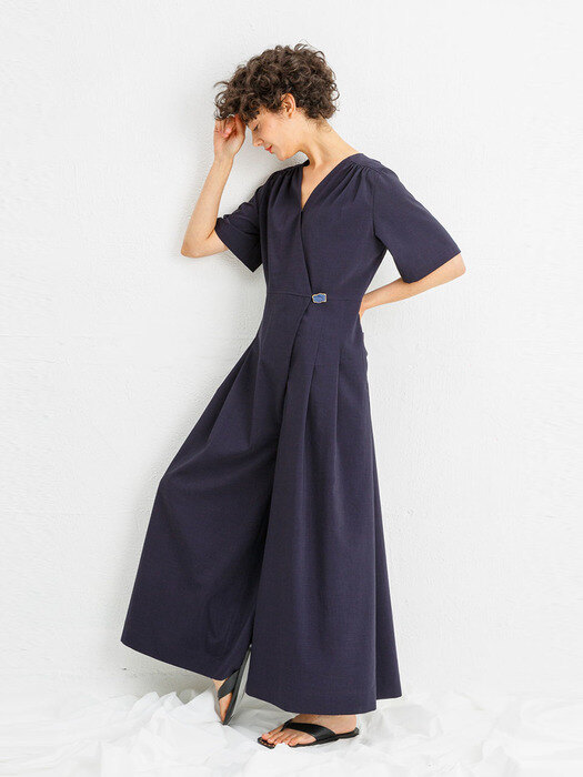 Wrap overall_NAVY