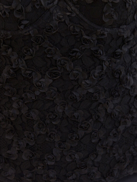 Flora Lace Monokini (Black)
