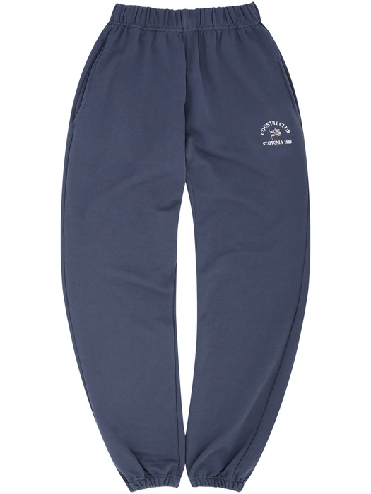 CLUB 1989 SWEATPANTS (WASHED NAVY)