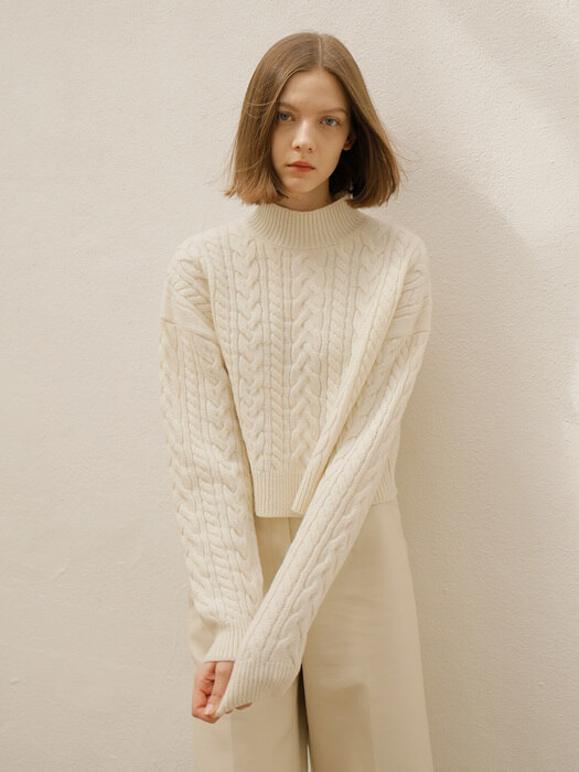 Cable Knit Pullover NK1WWPB13