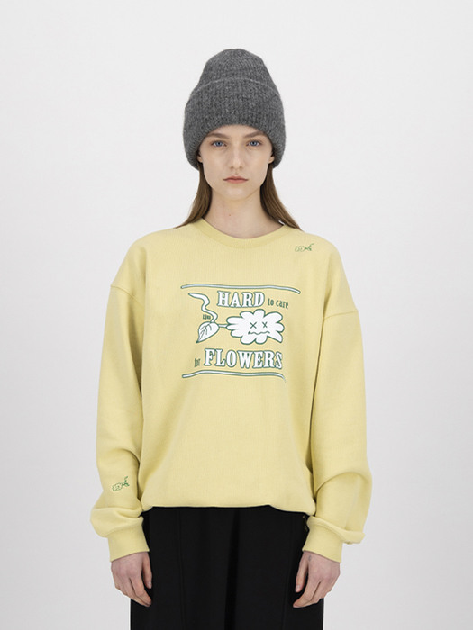 [EXCLUSIVE] Hard Flowers Sweatshirt (2 colors)