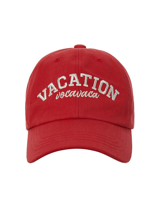 Vacation Ball Cap_Red