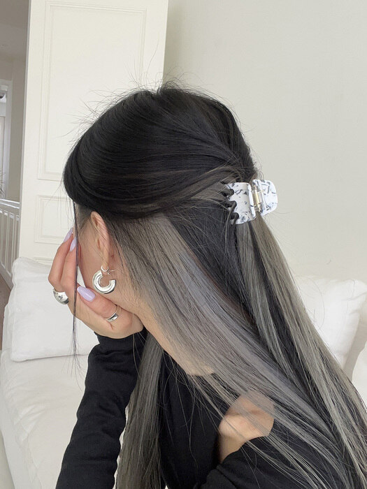 Terazzo hair-clip (2color)