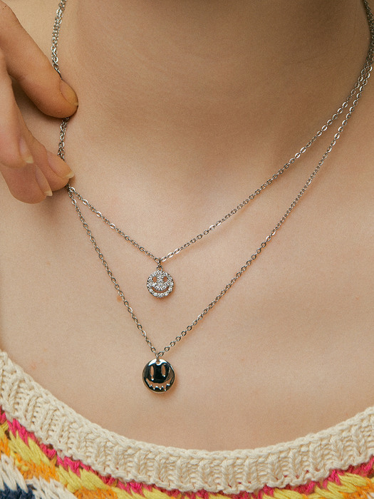 Neo smile Necklace[2style]