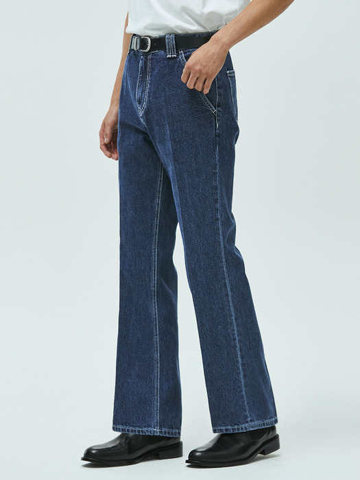 Dawn Semi Flared Jeans DCPT022Blue