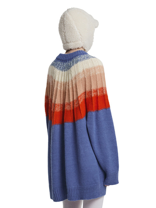 Rainbow Cardigan_Blue