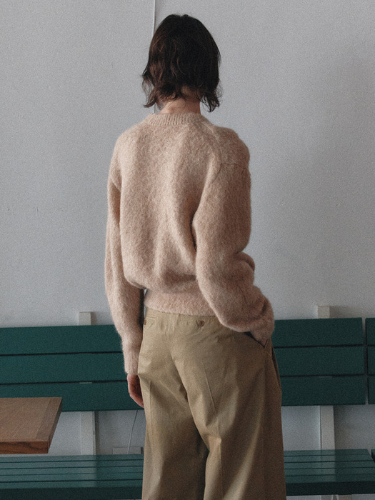 [KNIT] Hairy Volume Sleeve Pullover _ 3color