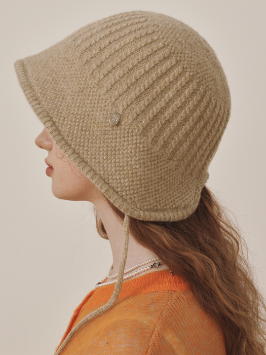 kate wool bonnet hat_4color