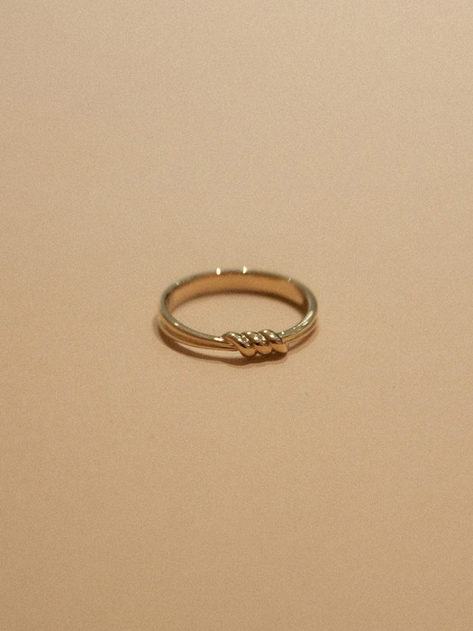 [각인무료서비스] 14K Timeless Knot Ring