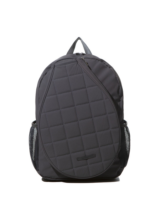LOVEFORTY QUILTING RACKET BACKPACK GREY