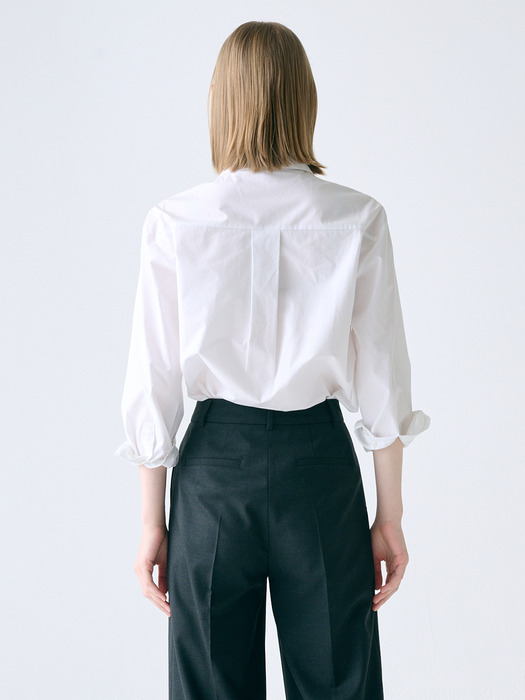 [Shirt&Blouse] Basic Cotton Shirt_3color