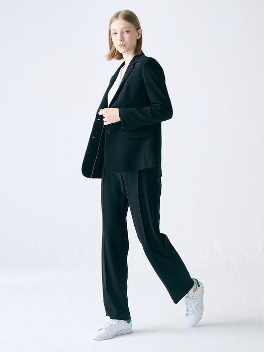 [Drama Signature] Two-button Blazer + Straight Trousers SET