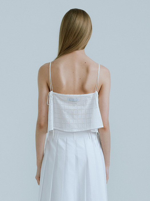23SS_OEF Summer Mini Top (White)