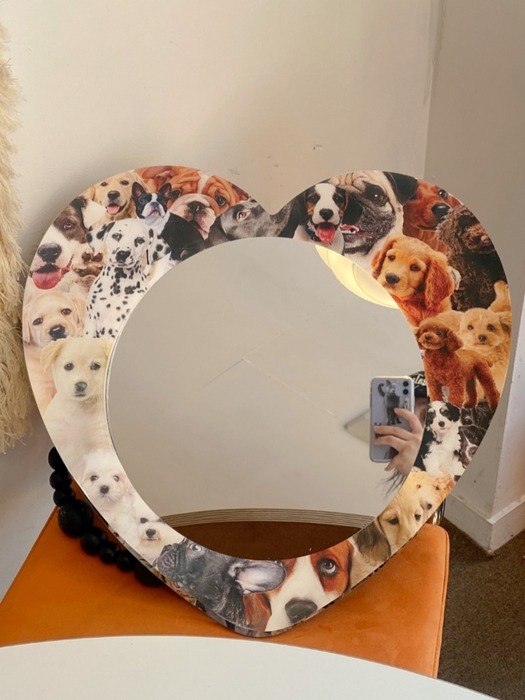 Love puppy Acrylic Mirror