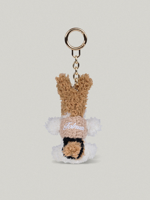 [단독] [FOLNUA X papimyong] Bibi Key Ring - Beige