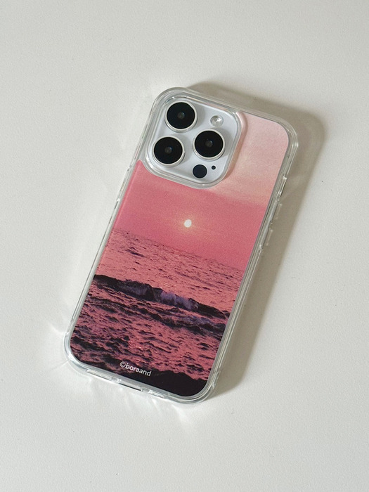 Sunset case  (Jelly/Jell hard case)