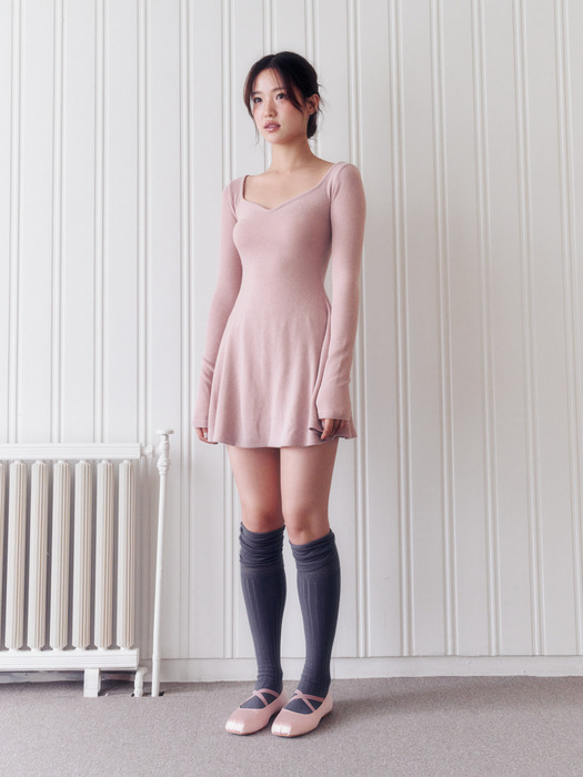 ballerina mini dress (PINK)