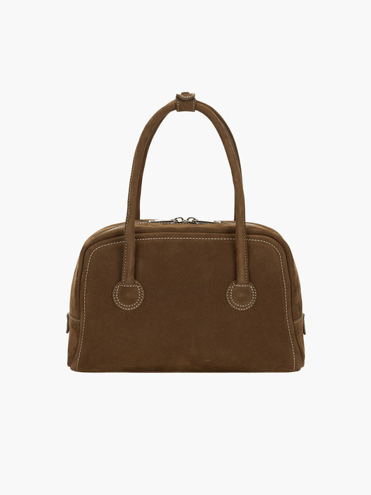 SOFT TOTE_chestnut nubuck