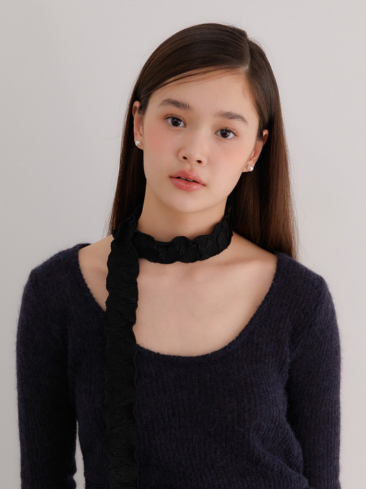 dear rose petit pearl point muffler scarf_COLORS