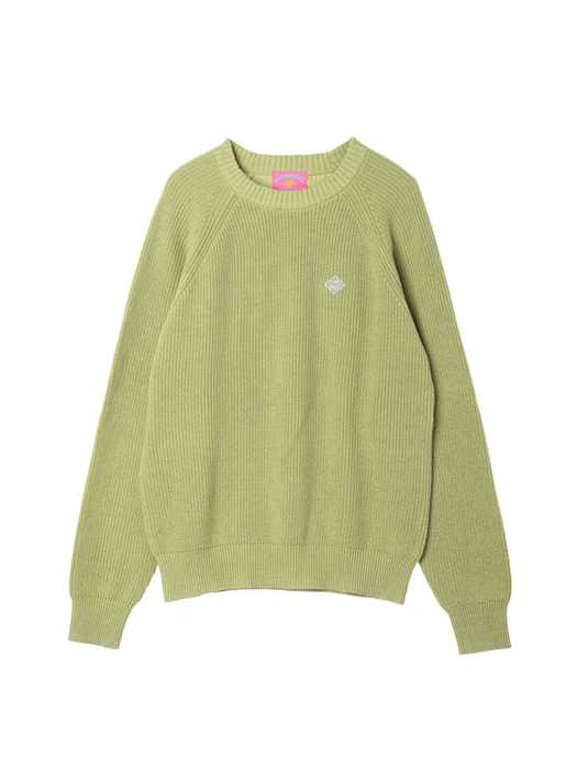 ROUND PULLOVER KNIT [5 COLOR]