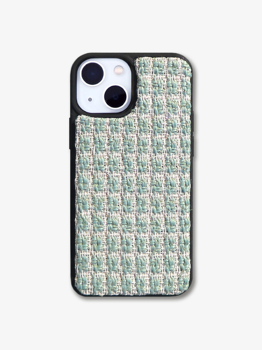 TEXTILE PHONE CASE [EMERALD]