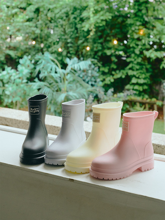 레인부츠 RE-RAIN BOOTS 4 COLOR