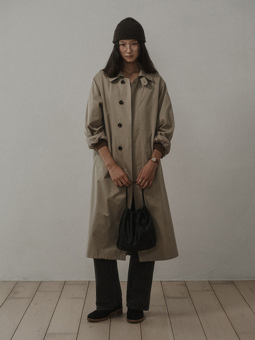 FRESH LONG TRENCH COAT_BEIGE