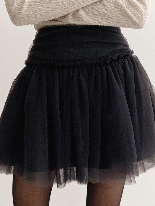 Nina Sha Skirt-Mini(3color)