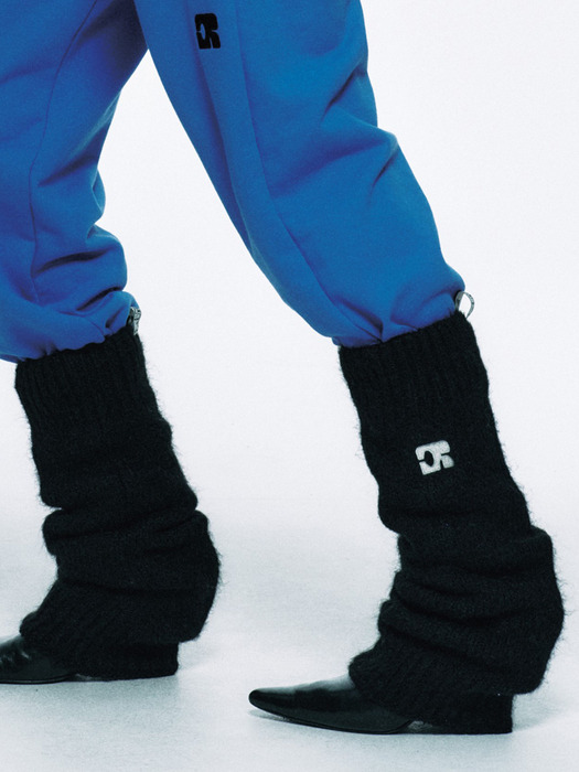 CENTAUR WOOL LEG WARMER_BLACK