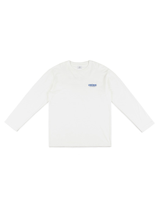 AMOUR LONGSLEEVE TEE (WHITE)