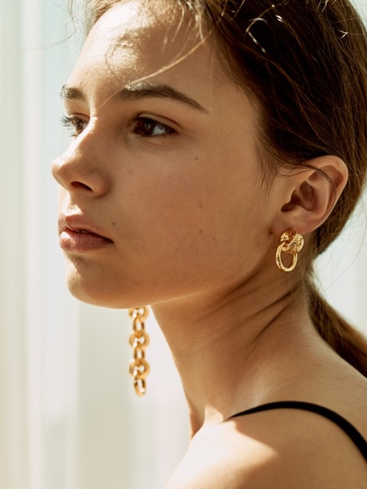 gold rush 11 earring