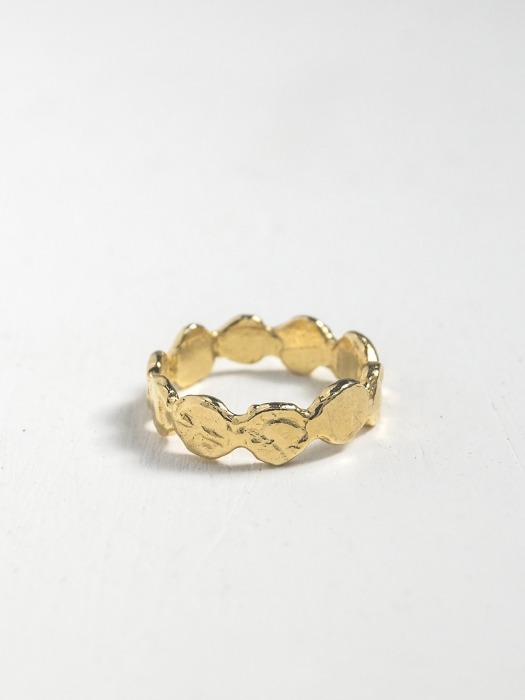 Ocean Wave Ring Gold_Small