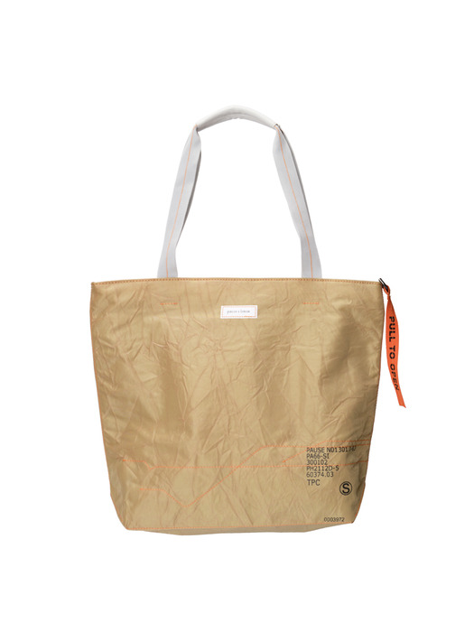 [AIR LOCK] shoulder bag (beige)