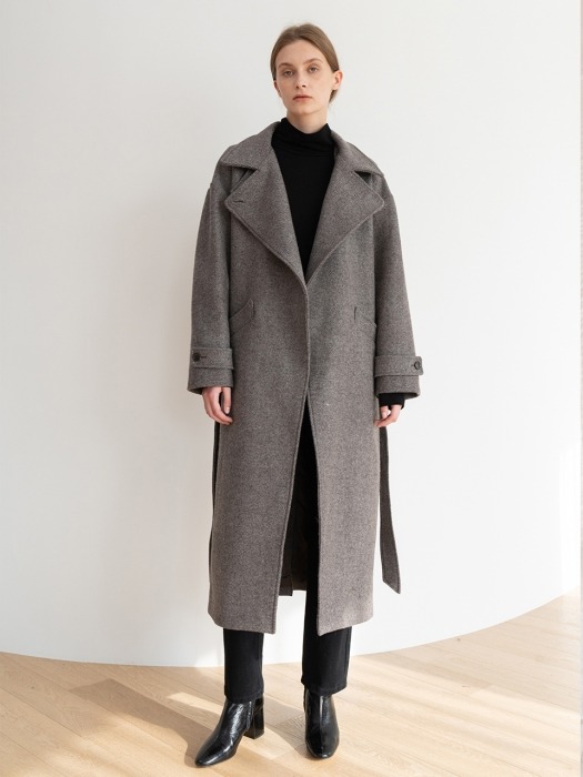 [ESSENTIAL] 카르멘 Carmen Coat Warm-gray