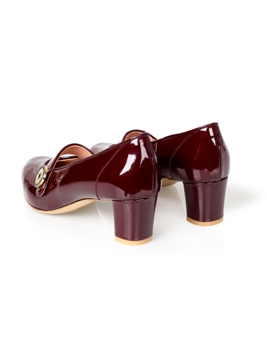 [Season_04. ARMOUR] YULIA Maryjane Pumps Wine