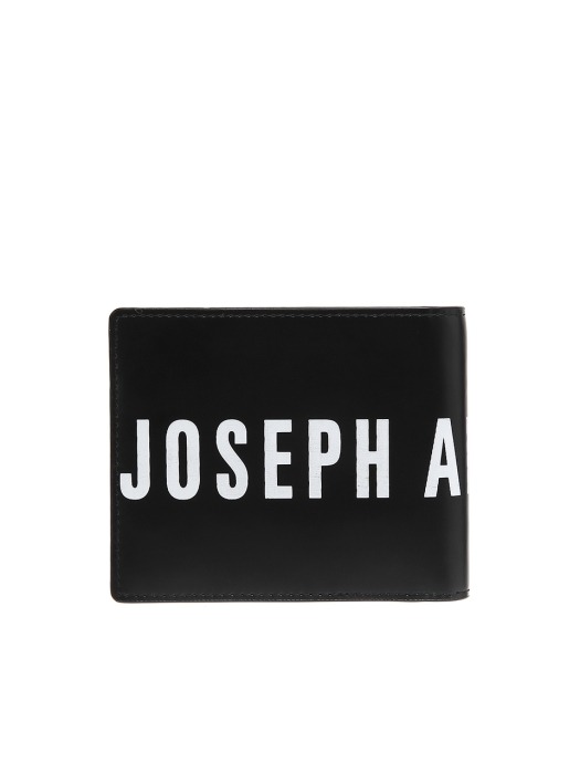 ★TOUT Y EST★ Easypass William Logo Card Wallet Rich Black Easypass William Logo Card Wallet Rich Black | JOSEPH AND STACEY