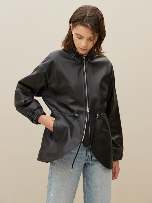 LAMBSKIN MA-1 JACKET WOMEN