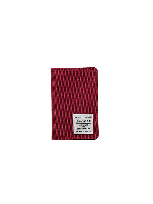 C&S CARD CASE - SMOKE RED