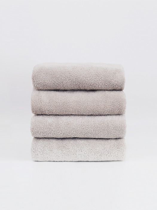 som towel cotton blossom - Light Gray , 50x95cm