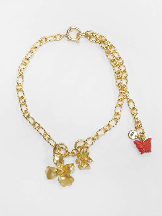 Spring Garden necklace (Gold)