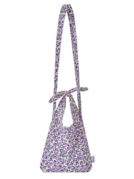 Floral Tie Eco Bag Mini-Cross_3 Color
