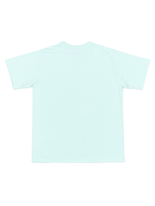 BOX LOGO EMBROIDERED T-SHIRT_ICE MINT