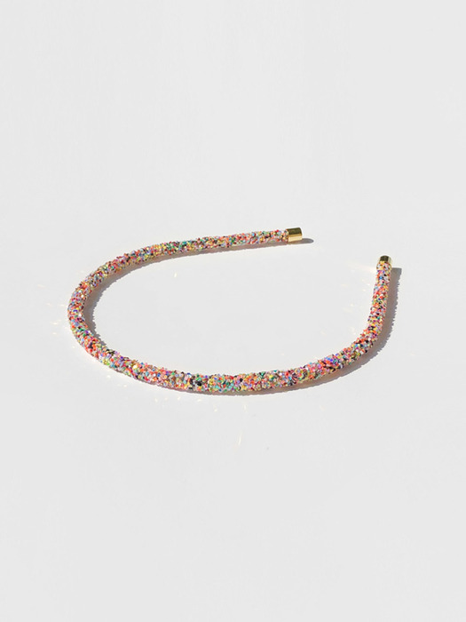 glitter hairband (2colors)