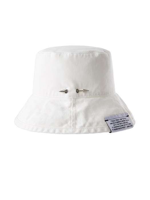 Holy Spear Bucket Hat_White