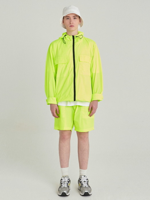 LIGHT WEIGHT SHORT_LIME