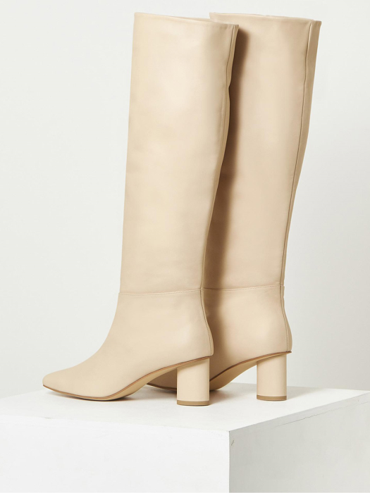 TIA Slouchy Boots [IVORY] JYSO0D900IV