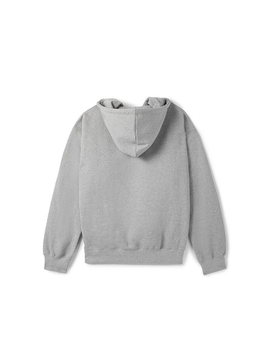 Avam Signature Boxy Hood T-shirts (GRAY)