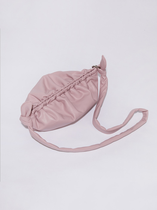 뇨끼백 Gnocchi bag M lambskin - pale pink 10도
