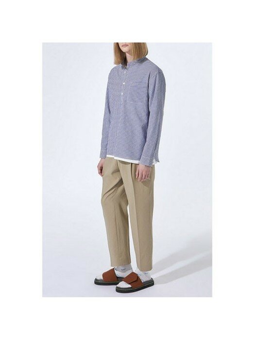 mid gingham check shirt_CWSAM20241BUX