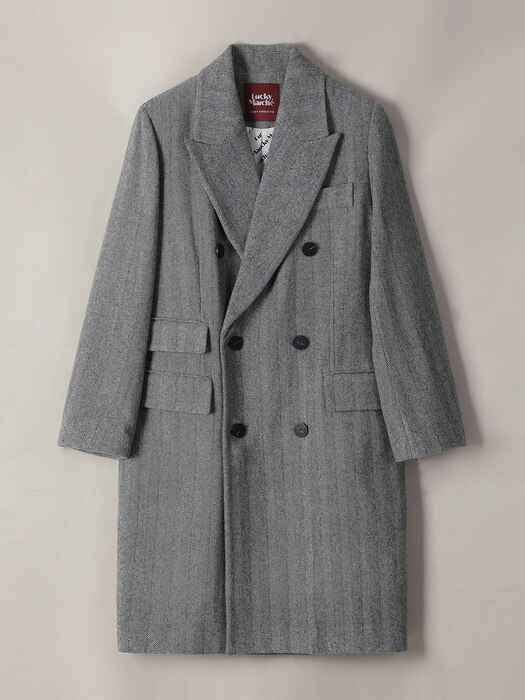 Double-breasted Wool-blend Coat_LQCAW20200GYX